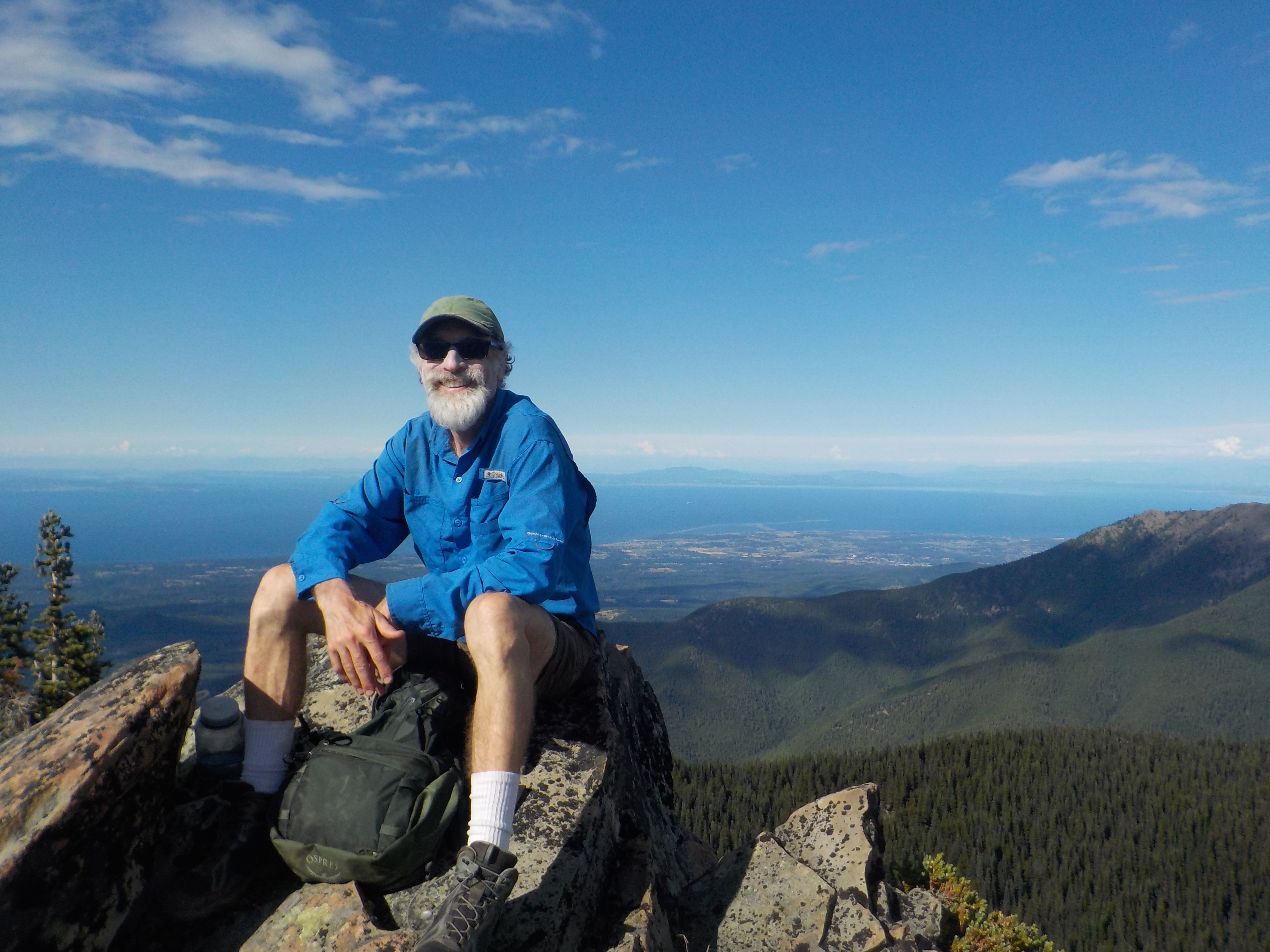 colin on maiden peak